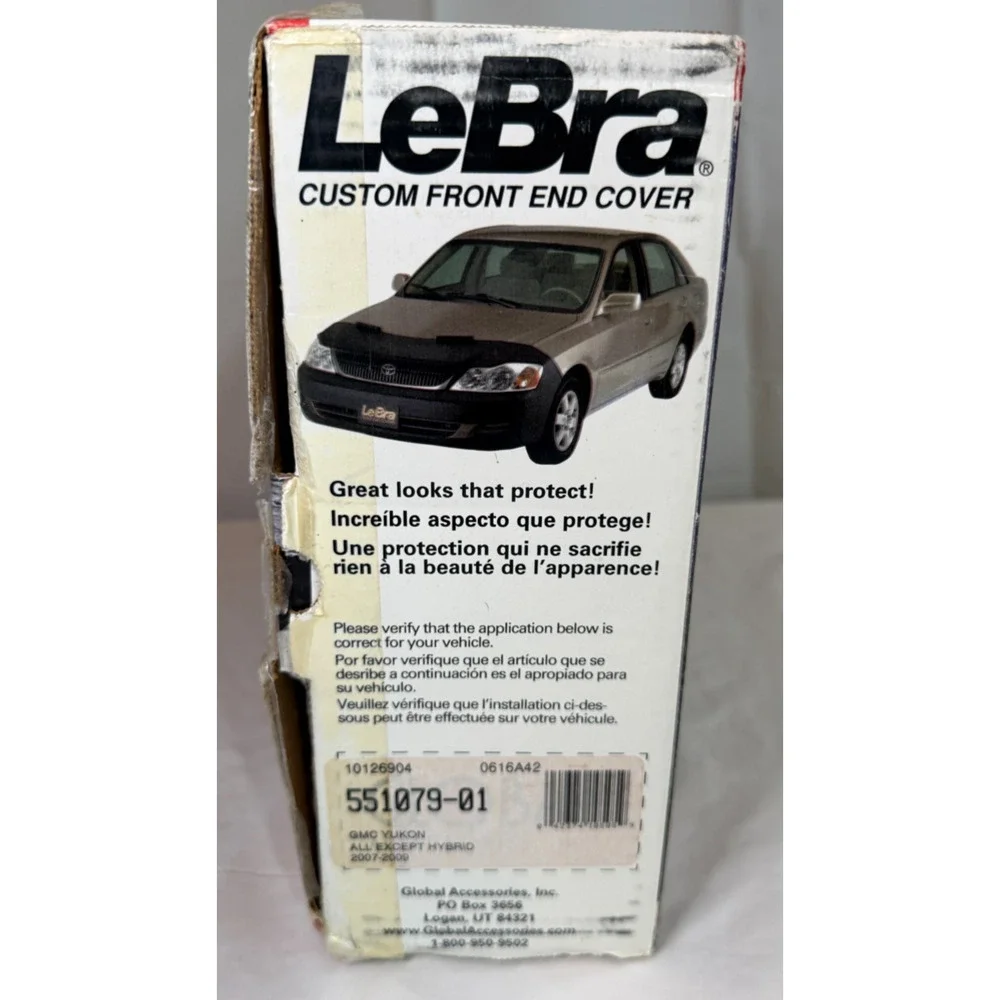 LeBra 551079-01 Front End Cover Car Bra Fits 2007-2009 GMC Yukon Except Hybrid